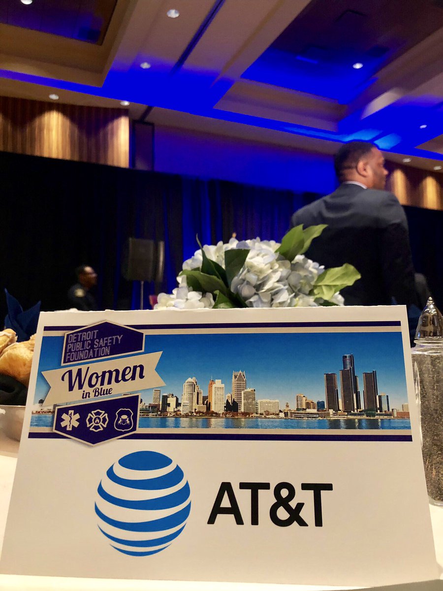 It was an honor to support and celebrate Detroit’s brave women in blue! <a href="/burt624/">GBurtGLM</a> <a href="/SeldonWilliams/">Seldon</a> <a href="/Samer_Kawash/">Samer Kawash</a> <a href="/shawnglinski/">Shawn Glinski</a> <a href="/gigem96r/">Ray Aguirre</a> <a href="/RobForsyth3/">Rob Forsyth</a> <a href="/ATT/">AT&T</a> <a href="/FirstNetGov/">FirstNet Authority</a> <a href="/FirstNet/">FirstNet, Built with AT&T</a> #LifeAtATT #PaintCentralBlue