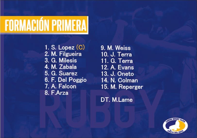 lobosclubpde's tweet photo. Estas son nuestras formaciones para visitar a @CarrascoPolo en el dia de mañana! #VamosLobos 💙💛 https://t.co/U1WqjXx9dF
