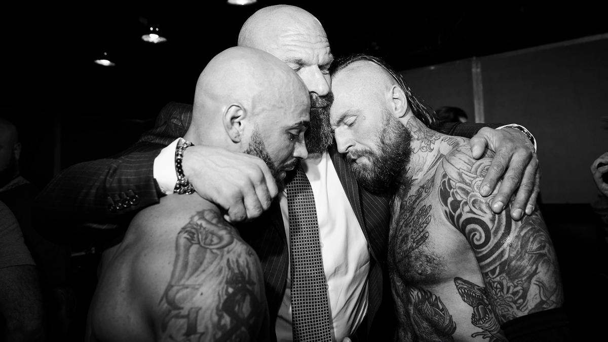 WWEIndia's tweet photo. A proud moment for @TripleH...many more to come! #WeAreNXT #NXTTakeOver @WWENXT @KingRicochet @WWEAleister https://t.co/TSmwyWWFpL