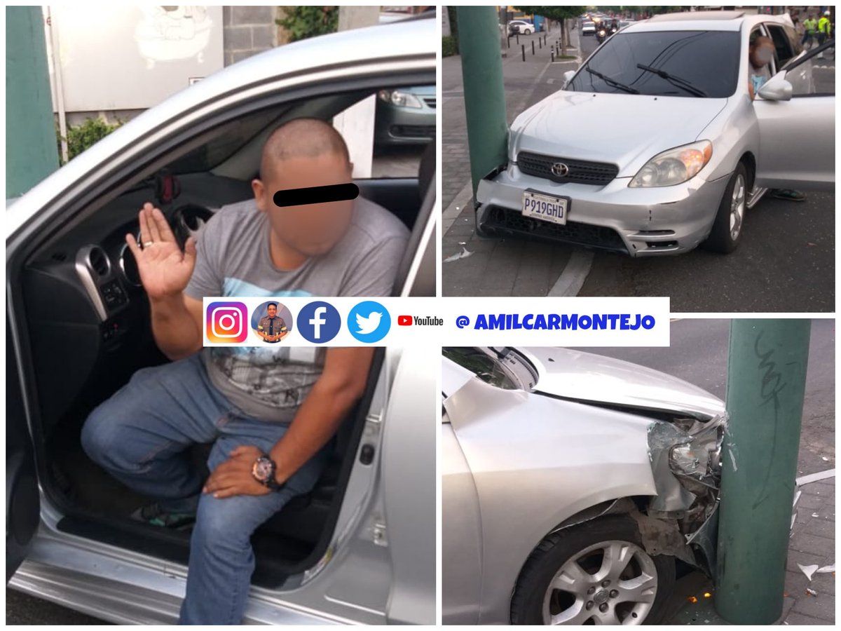 amilcarmontejo's tweet photo. Se le previno a conductor para que no se metiera a las boyas metálicas, ya que afectaría la ciclovia de 29 calle 1 avenida #TransitoGT zona 12.

Intentó atropellar al agente en #TraficoGT y terminó chocando carro contra poste.

Solicitaron prueba de alcoholemia para conductor. https://t.co/JdqrOMVsVm
