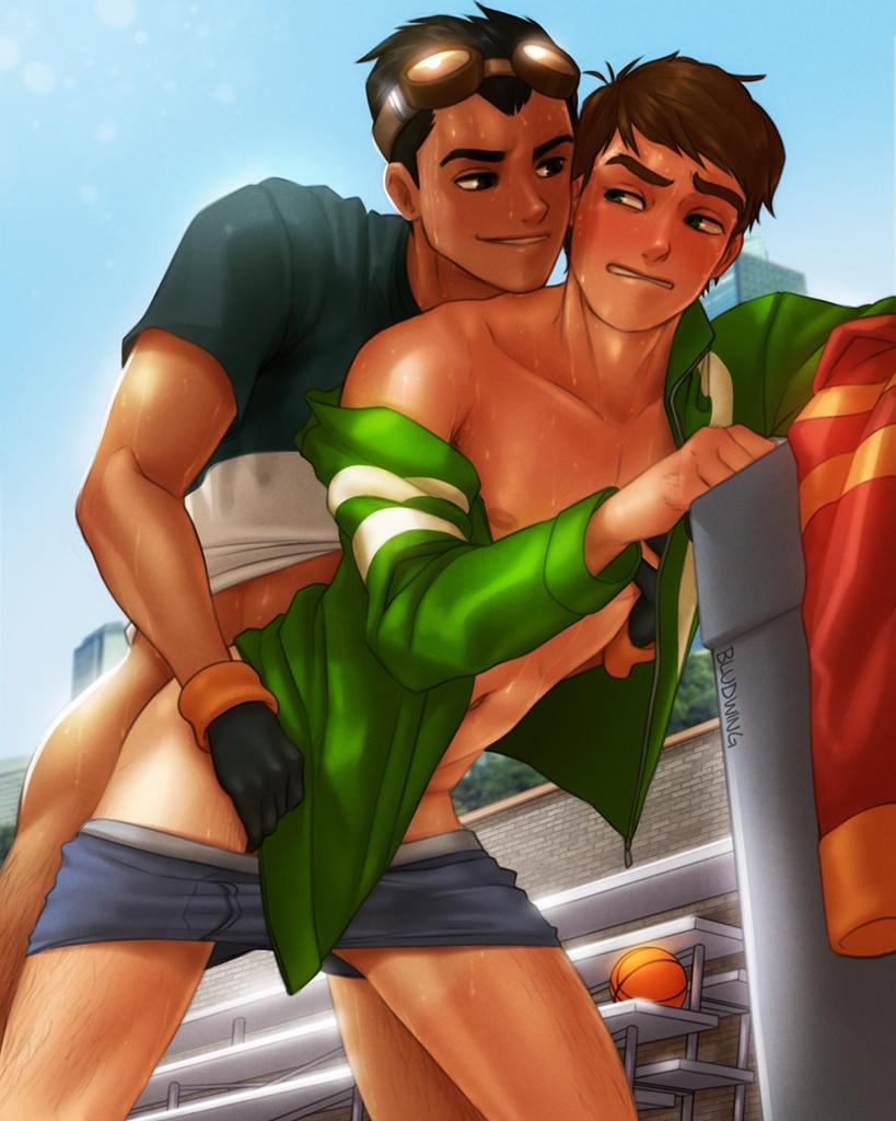 Bludwingart's tweet photo. A little one-on-one 🏀💦💦 
Belated March reward https://t.co/X9q6gugxhk https://t.co/7EpboIHspG