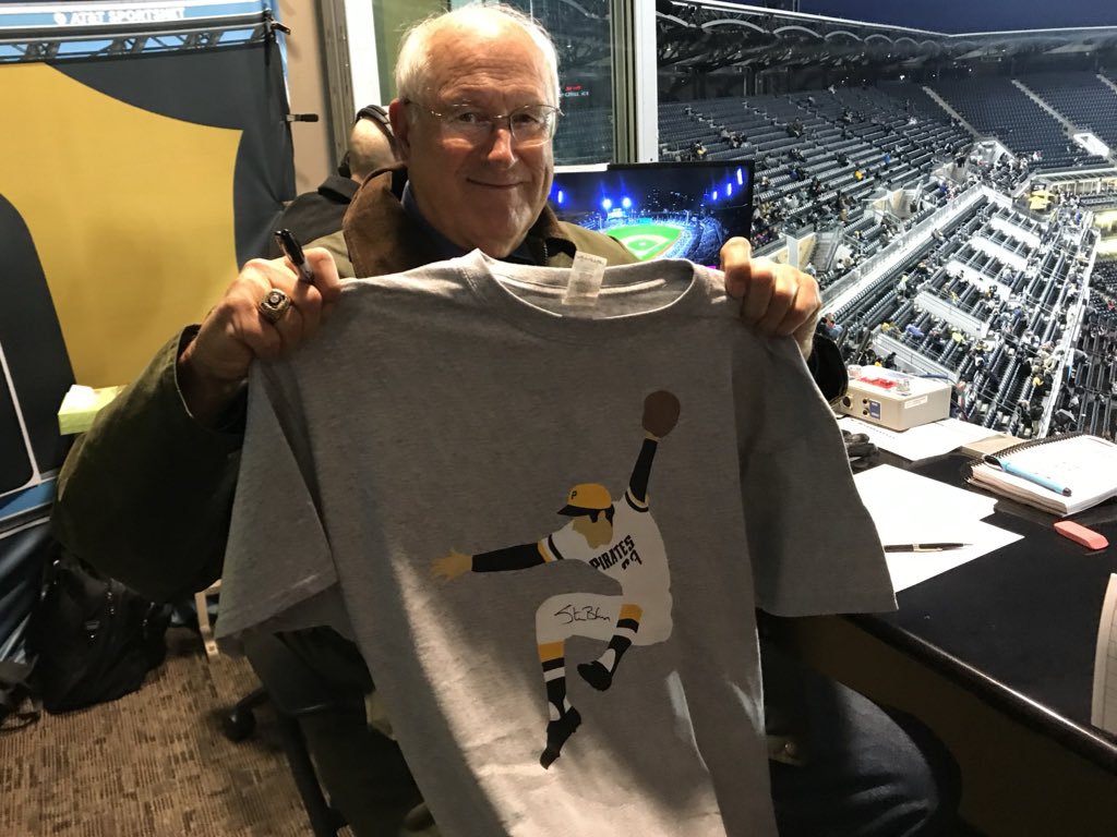 RETWEET THIS now for a chance to win a signed Steve Blass Free Shirt Friday tee! #Blass60