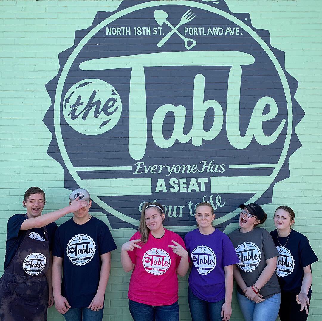 SW_students's tweet photo. A group of our HSM students volunteered at The Table over #springbreak. It’s a joy partnering with this ministry that loves our city well. #hsmfamily https://t.co/ftdNil3cRB
