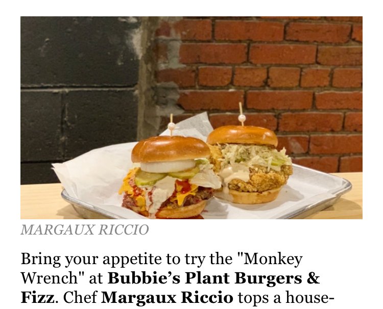 MargauxCedar's tweet photo. https://t.co/gIC5JUwhfq I’m so excited to announce Bubbie’s ! #dcvegans #dc #dmv https://t.co/thO936Dj45