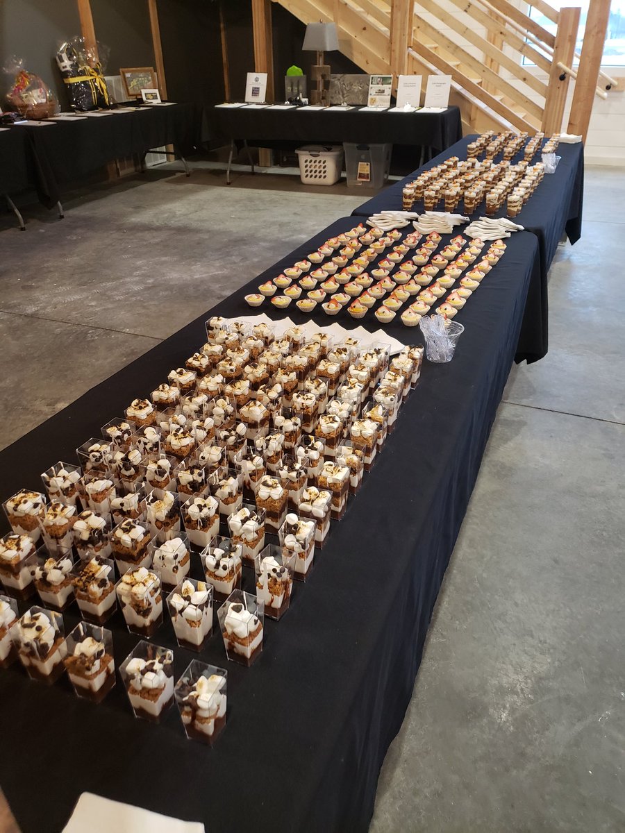 sweetndepiphany's tweet photo. Wow! I am humbled by the incredible effort my pastry students put forth to make this event successful! Thank you all! #kmhsculinary #madeinkm #luckylasernight #proudteacher #humbled #prostart https://t.co/pDeLg9inSe