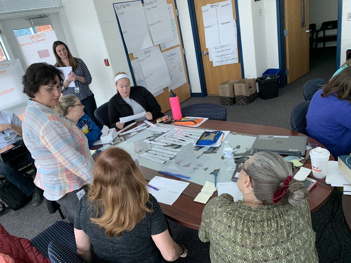 Appreciated SPED teachers’ reflective nature @Lanier_MS on composing targeted IEP goals to meet students’ individual needs.