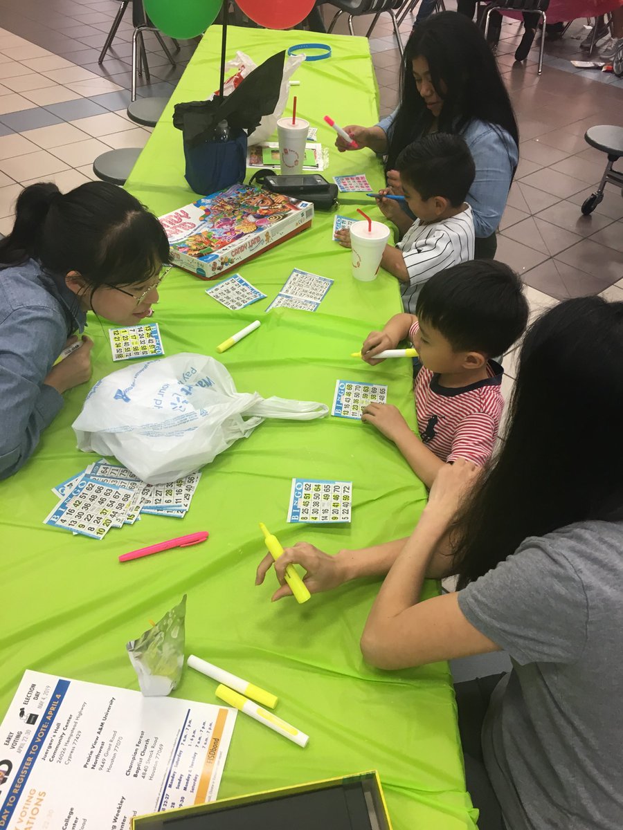 MissusAviles's tweet photo. We are having so much fun at our Mother Son Game Night! #CFISDspirit https://t.co/elefsICcJn