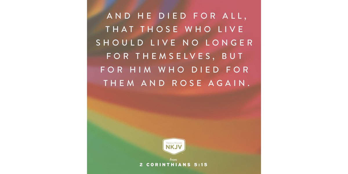 God, please be with me as I seek to allow love to be my primary compelling motivation in life. I want to show Jesus my love and appreciation for all that he has done to save me!

#NKJV #NKJVBible