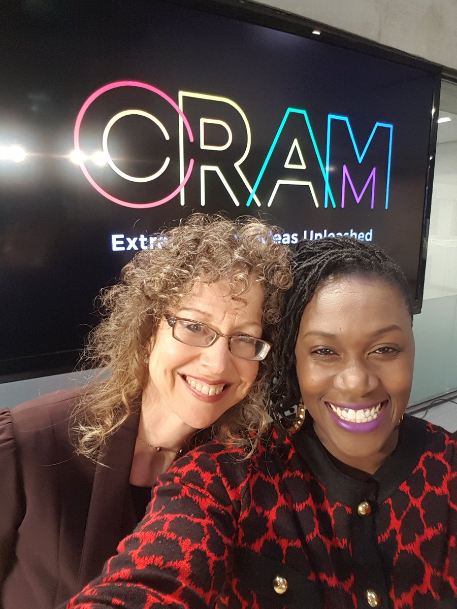Nanaaba's tweet photo. I'm paraphrasing here: Andrea Most spoke at @UofT about changing/adapting our Western creation myths (ie Genesis) for better connection to earth. From 'I am in nature' to 'I *am* nature'.

Congratulations to @cbcfreshair mentor Mary Ito. @cramtoronto is a great project.

#CramTO https://t.co/0nYTXnwLsO