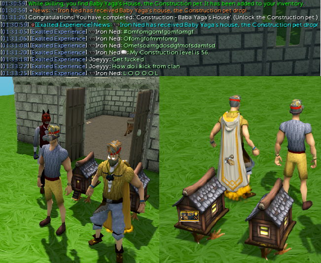 RSNeddy's tweet photo. So this just happened. I am part of the way to twinning with my main on the iron :) construction is the best. #runescape #rs3 https://t.co/DnkH3GfkXN