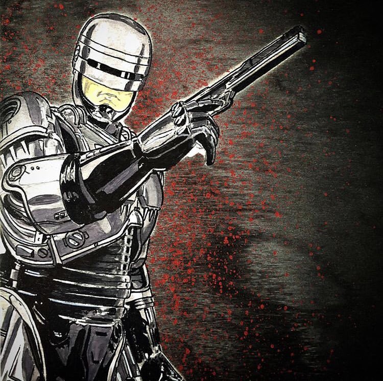 CustomComicBox's tweet photo. Robocop @real_peter_weller #robocop #peterwellerisrobocop #peterweller #acrylicpainting #paulverhoeven #customcomicbox #art #fanart #popart #retroart #woodworking #woodpainting #tribute #1980s #detroit https://t.co/baYVZbJ36F