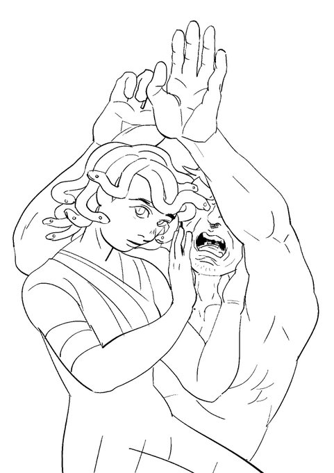 I wanted a #Valentina to match my #SigawDarna. ? #snakes #medusa 