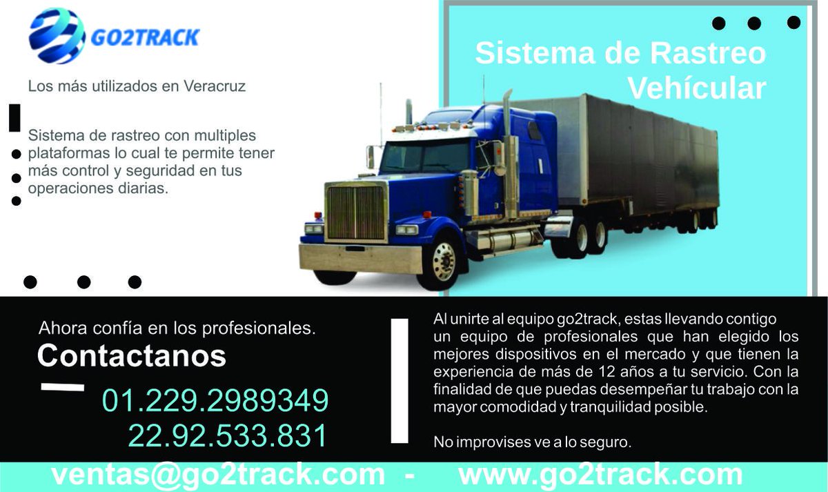 Go2track's tweet image. www,go2track.com
