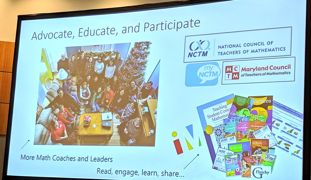 bstockus's tweet photo. When we see #jackedupmath we don't demonize our colleagues, we just say, "That's jacked up," and do something better. @JohnSanGiovanni #NCTMSD2019 https://t.co/Cx1MNhp6tA