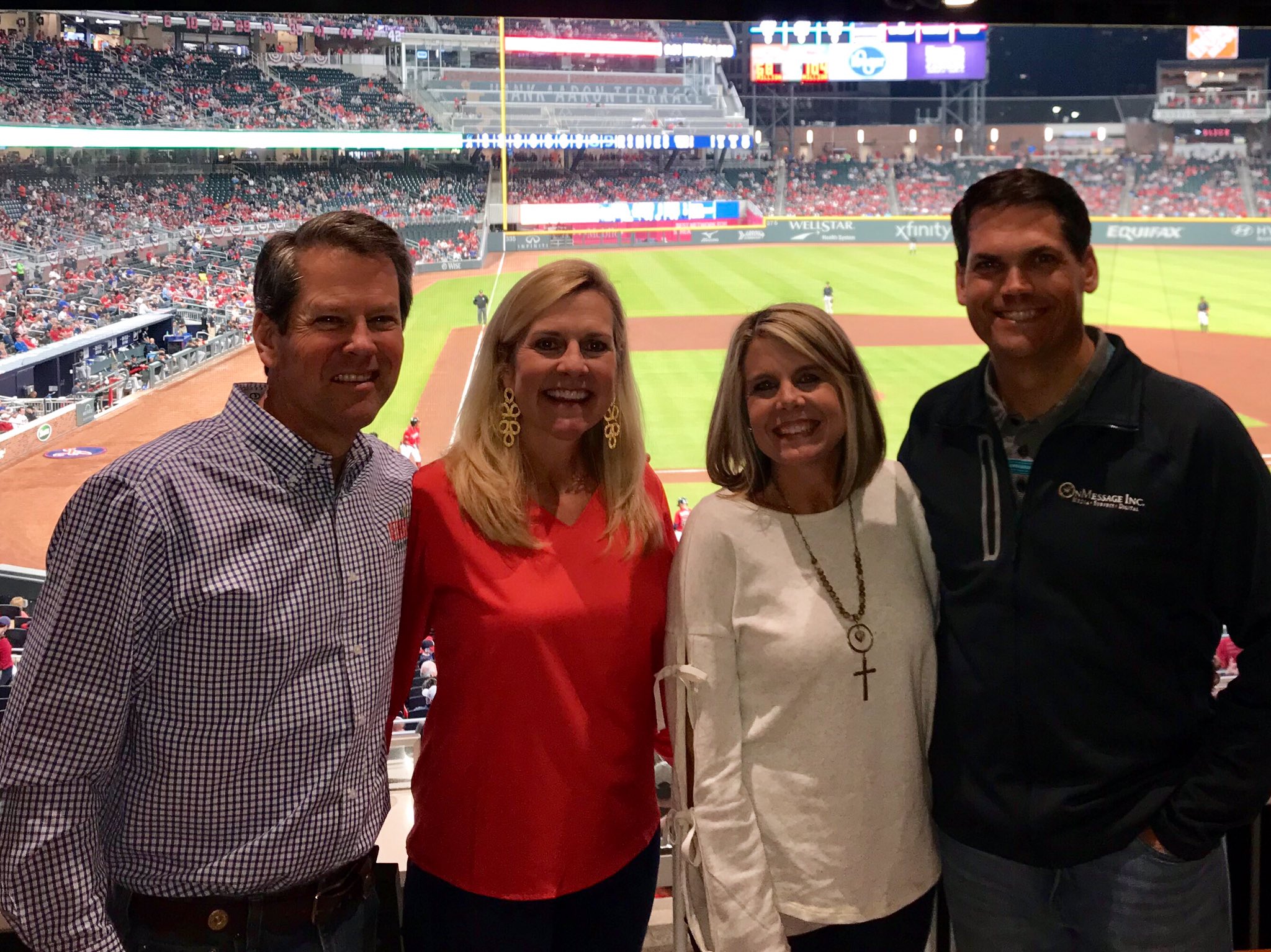 Geoff Duncan on Twitter: "Went to the @Braves game tonight with some