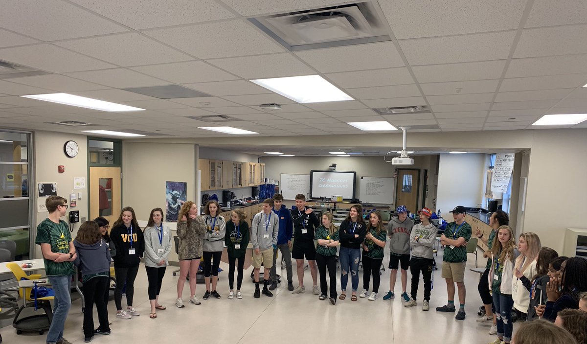 LCHS_Inman's tweet photo. Day 1 of #VHSLSLC2019 β
Canβt wait to see what fun awaits for these guys tomorrow! @vhslslc2019 @LVHS_SCA @LVHS_official https://t.co/3fFYA420Cm