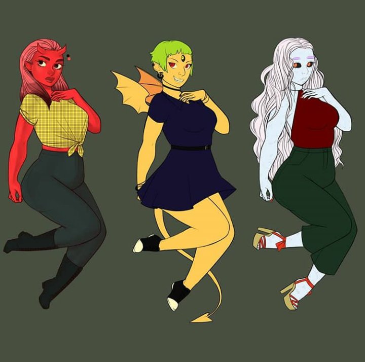potatointhedark's tweet photo. Some #wip adoptable designs ✨
#workinprogress #adoptable #adoptableart #characterdesign #myart #myartwork #originalart #originalartwork #digitalart #art #artwork #artworkd #drawing #drawings #artontwitter #artoninstagram #ArtistOnTwitter #artistoninstagram #monstergirls https://t.co/a6zw4utQB3