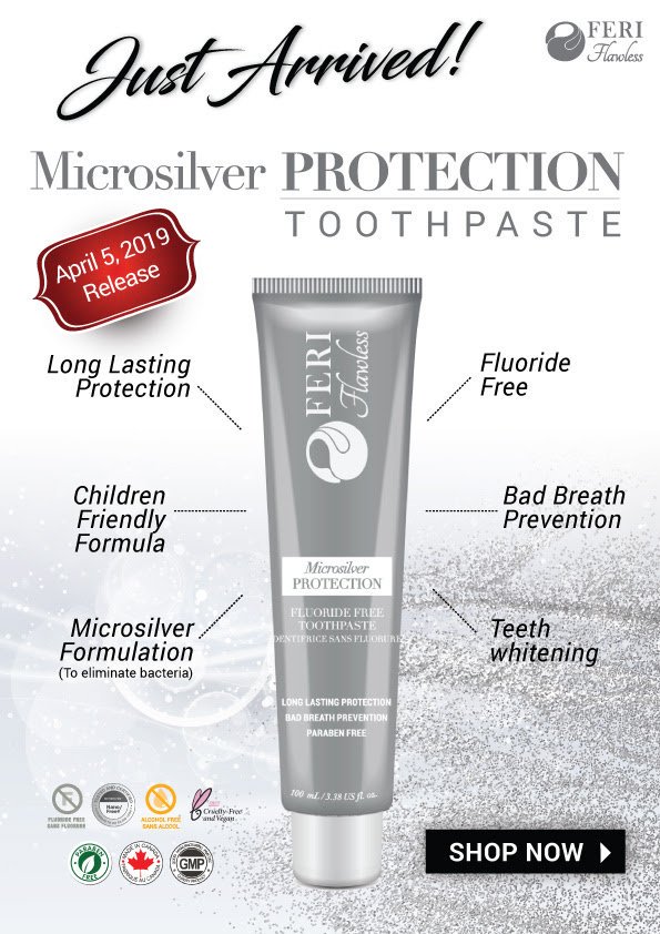 Webtalker2022's tweet image. I am proud to share our new game changing product, the worlds first advanced micro silver protection toothpaste FERI FLAWLESS. Be one of the first in the world to try this amazing product to protect your oral health. 
#toothpaste #oralcare #microsilver 
myopulence.com/hareperi/