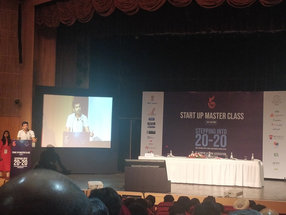 mmathur2002's tweet photo. Great talk today @varunkhaitan with your #story you inspired many #students &amp; #entrepreneur from @bennettuniv @iitkaa_smc https://t.co/rahhF9MIFW
