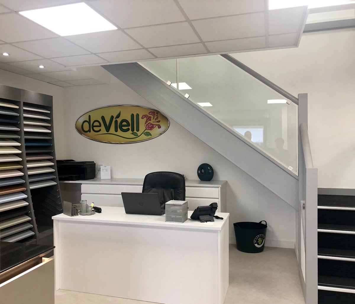 The bubbles are chilling in the fridge and we are so excited to show you our brand new totally bespoke showroom on Marsh Barton why not pop down for a look 👀 #excited #Exeter #Devon #kitchendesign #BedroomIdeas