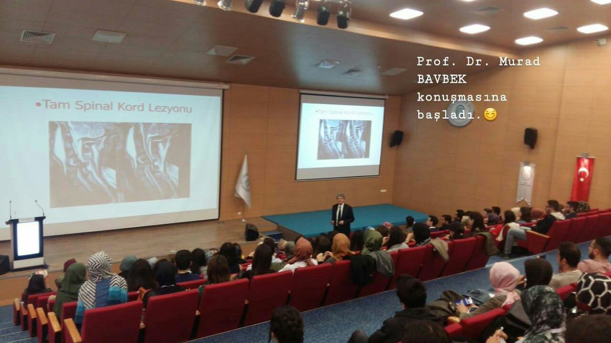 KokYbu's tweet photo. Prof. Dr. MURAD BAVBEK 'Merkezi Sinir Sisteminde Kök Hücre Kullanımı' konulu konuşmasına başladı💪 #AYBÜKÖKZirve https://t.co/MUi1RrxMoQ