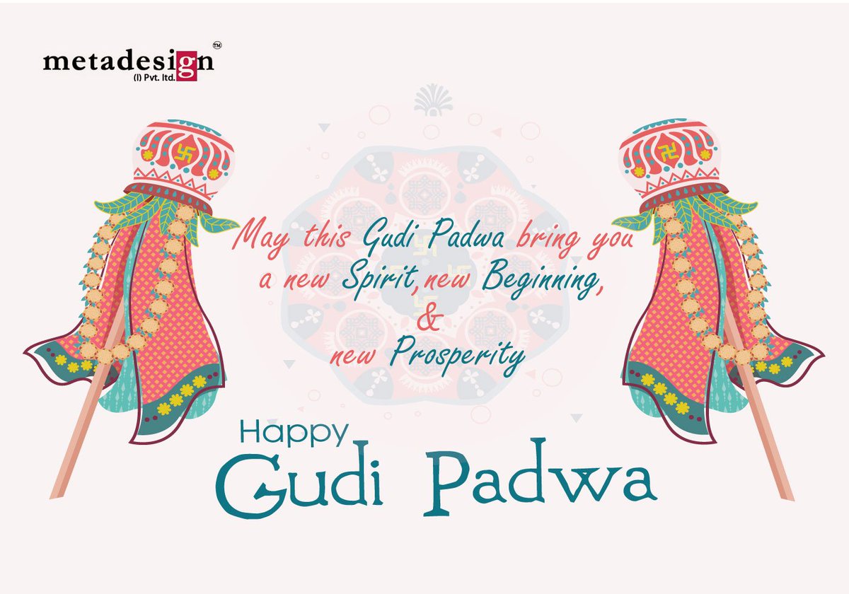 mail_metadesign's tweet photo. Metadesign team wishes you all a very happy Gudi Padwa 2019 https://t.co/KGnwHcfdOJ