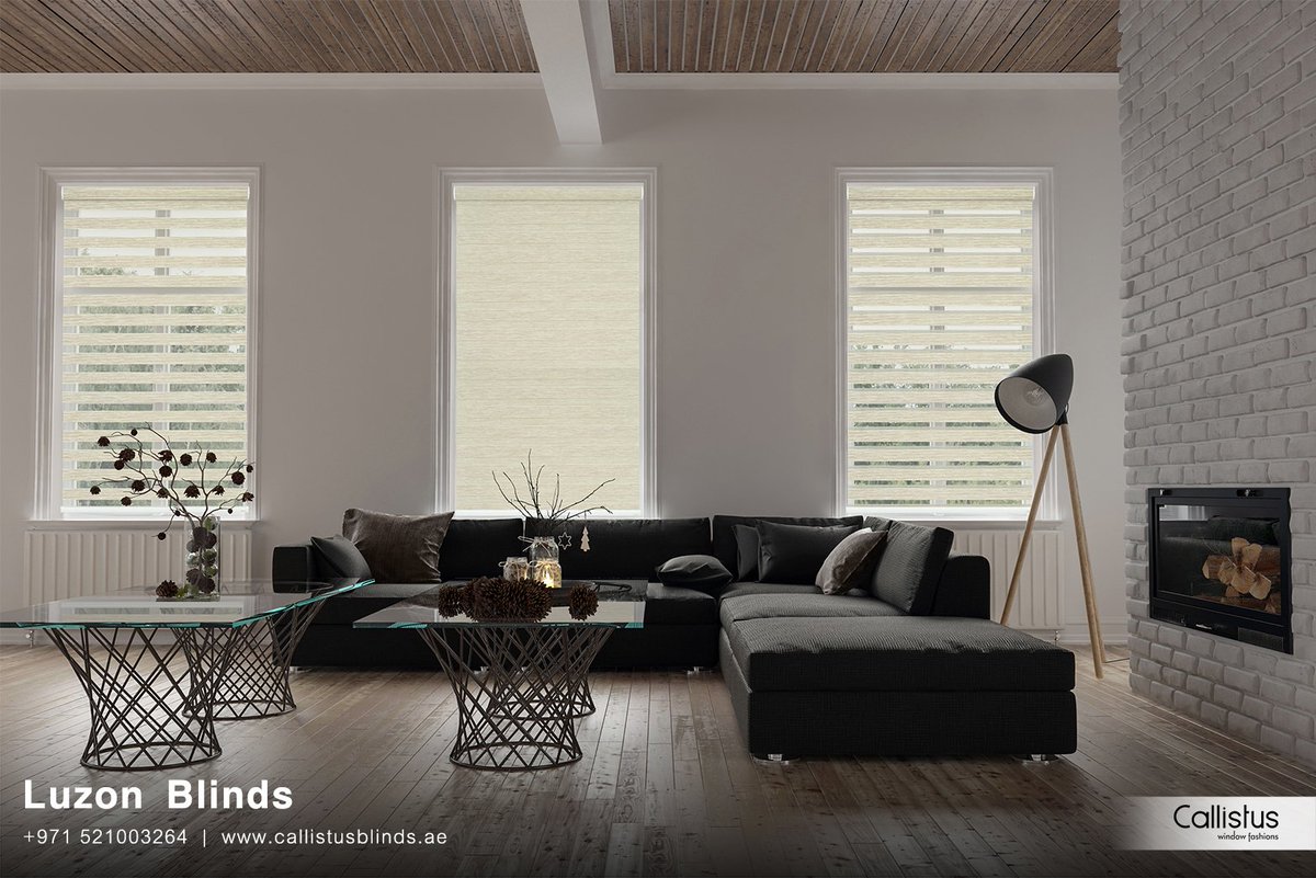 CallistusBlinds's tweet photo. To create a #perfect look for your #windows &amp; #interior, #Callistus #Luzon #blinds lets you effortlessly slide 2 stylish #fabrics past each other in open, half-open or fully closed position.
Call +971 521003264 or https://t.co/k8GSix74z8

#Luzonblinds #windowfashion #zebrablinds https://t.co/oprDDlKE75