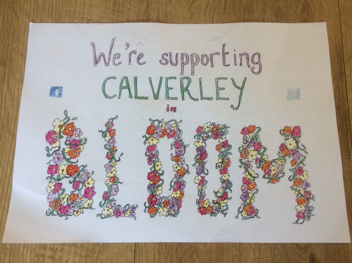 CalverleyBloom's tweet photo. 👍Don’t forget to display this sign in your front window to show your support! The @YorkshireBloom Judges will be passing by your house this Monday 8th April for Spring Inspection! 🌷🌟👌 thank you #leedsinbloom #community #proud https://t.co/L72ih2Cir3