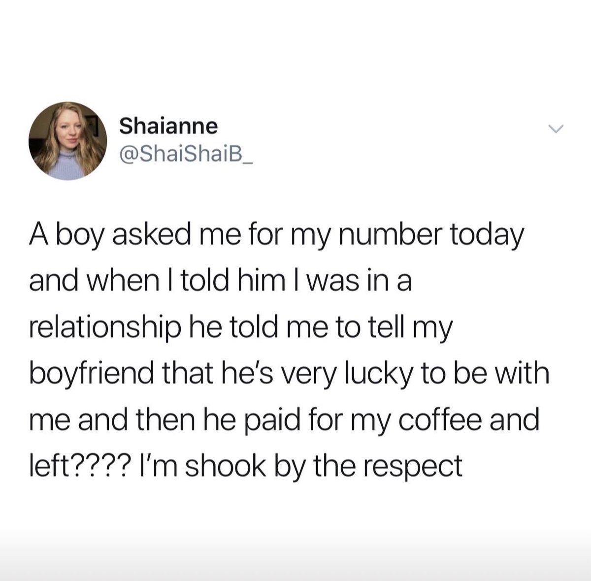 payusmore's tweet photo. It’s sad that an act of kindness and respect from a guy can take a women off guard because of the disrespect women are used to receiving for simply rejecting someone. I found this very interesting. #4504FemTheory https://t.co/otBRrejYxv