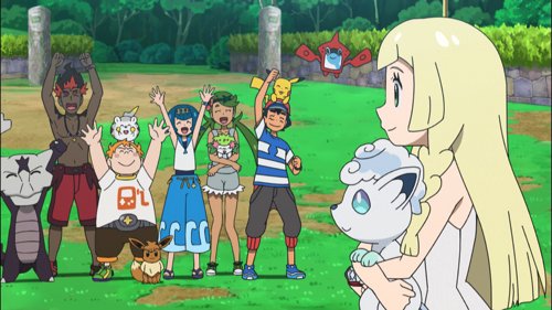 Pokemon sun moon anime episode 1
