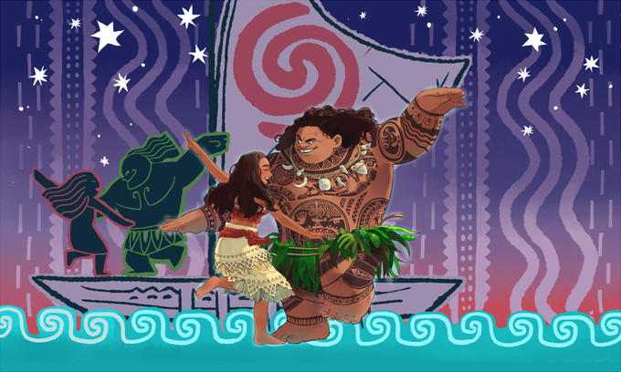 モアナのtwitterイラスト検索結果