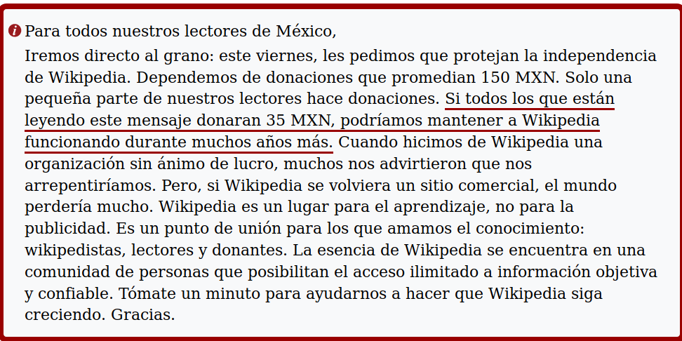 ingkstr's tweet photo. Alguien le salió esto al abrir #Wikipedia ??? Mi corazón de pollo empieza a generarme ansiedad :o https://t.co/1XVpMuU4d9
