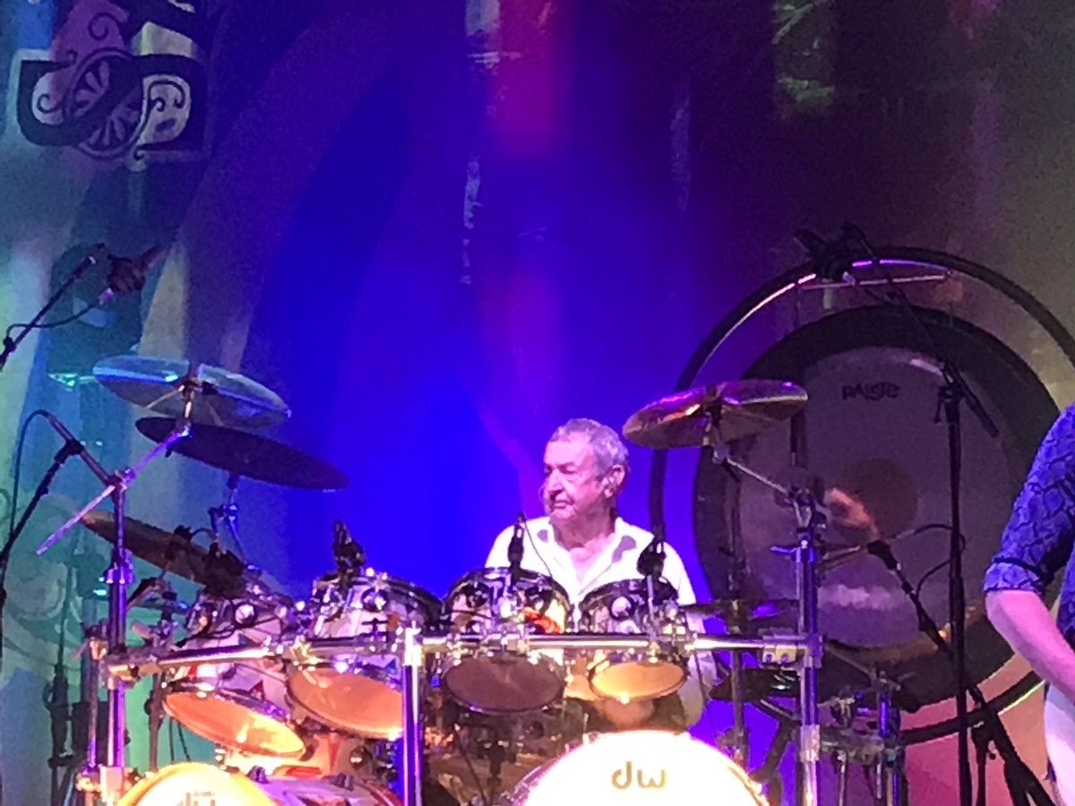 Dug_Brooks's tweet photo. Great show tonight by @nickmasondrums at the @MuratTheatre ! https://t.co/vxuDKUYT0o
