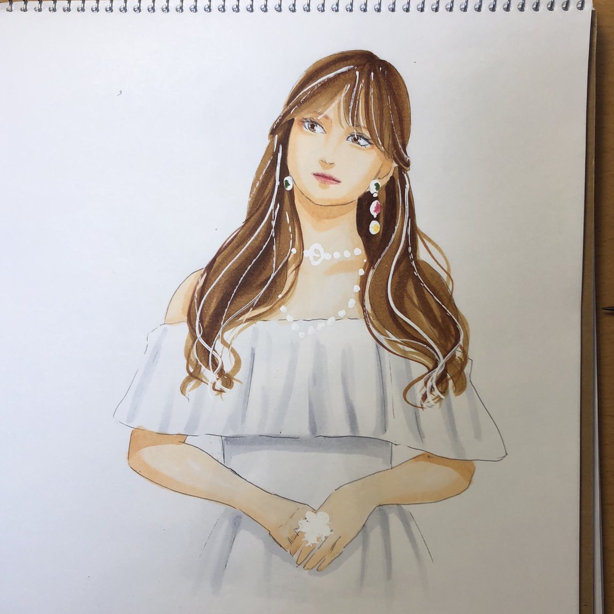 Twiceイラスト ミナ 미나 Mina Kpop コピック Twicefanart イラスト Illustration Twice