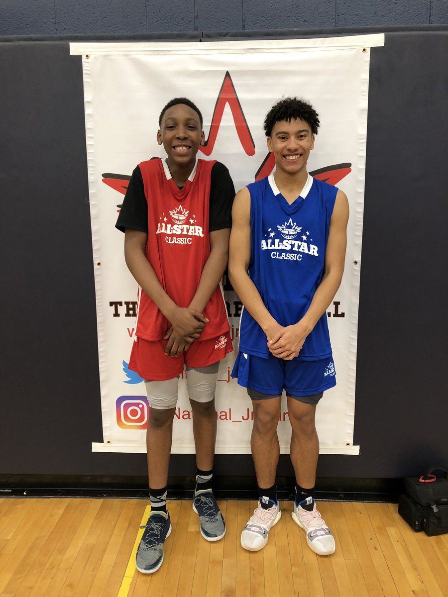 Congratulations to two of PR’s finest @datkidmahi & @nolimitmic for competing in tonight’s @circuit_jr All-Star game. You both proved why you are deserving of all the accolades. Keep striving for those dreams! #pumafamily #happypumas #starsofthefuture #pumapride 🏀😈🇨🇦