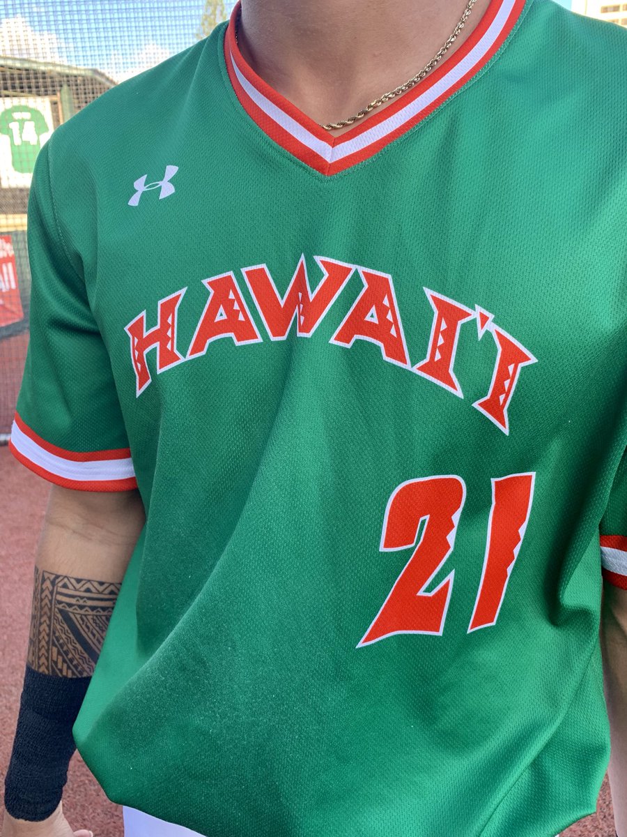 hawaii baseball jersey