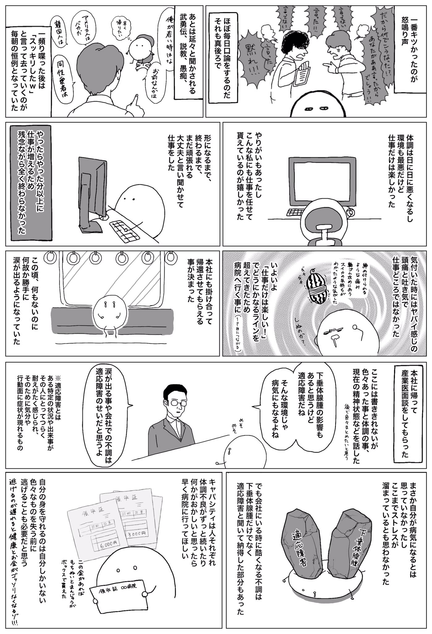é©å¿œéšœå®³ ç—‡çŠ¶ æ¶™