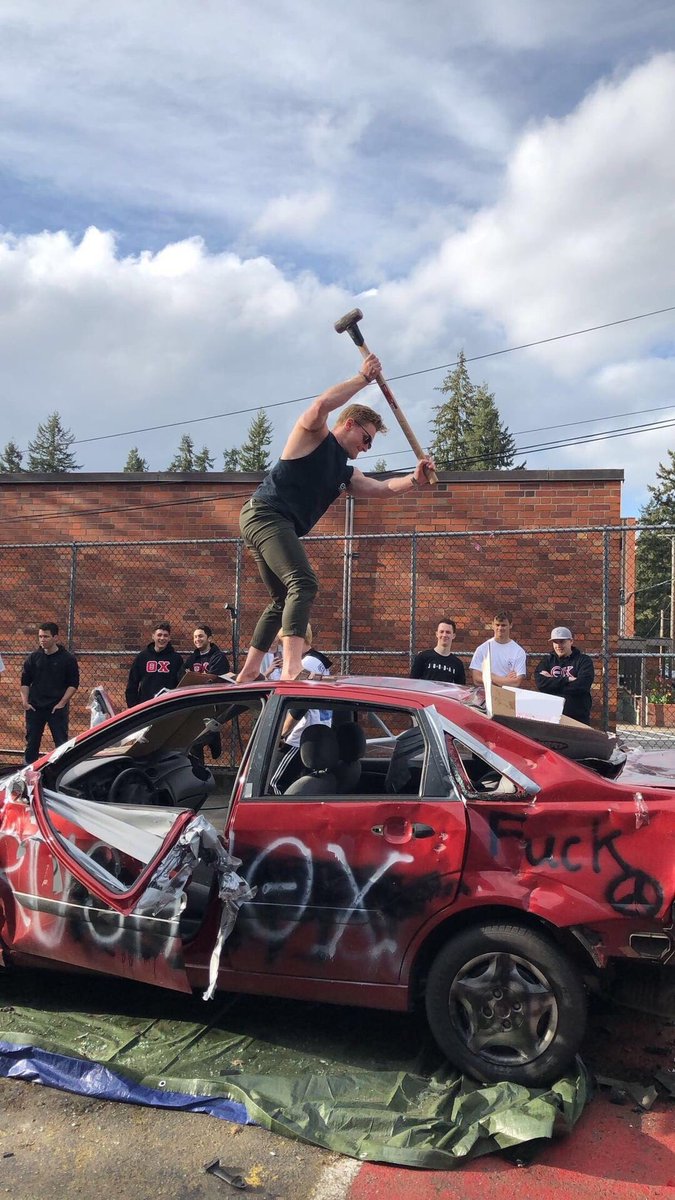 Car smash was a real ~hit~