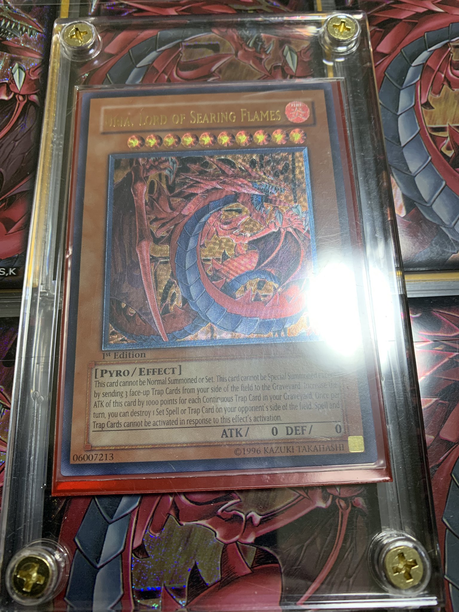 遊戯王 神炎皇ウリア（レリーフ） 遊戯王コレクター monaco♻️ on X 