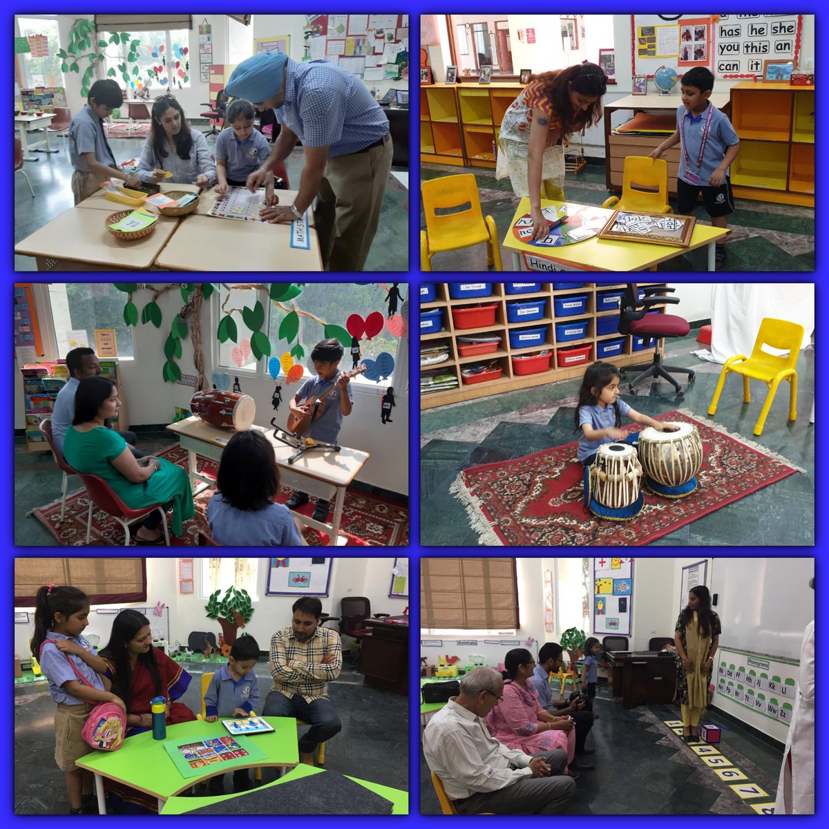Early Years Students took their parents through their learning journey during SLC. They displayed independence throughout the process, from deciding the learning stations to creating their portfolios. The entire process was quite enriching and rewarding for all the stakeholders.