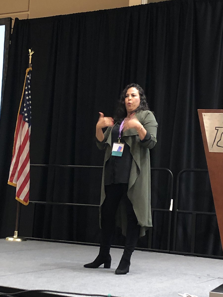 CDERCSouth's tweet photo. Fantastic keynote speakers!  Janette Duran was an inspiration! #caled2019 https://t.co/MIoyqDJtb4
