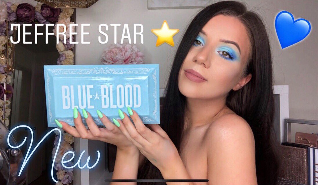 malicesfx's tweet image. Just posted review on new @JeffreeStar Blue Blood palette on my channel in Russian! Come see me reviewing my new loooove 💙 Обзор на новую палетку Голубая кровь 💍➡️  youtu.be/R2ez2W2AgMM
