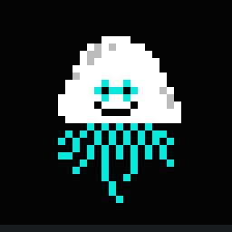 ブラウンシュガー Di Twitter ドラゴンクエスト２のしびれくらげ 8bitpainter Pixelart ドット絵 ドラゴンクエスト２ ドラクエ 悪霊の神々 T Co 8ogsgux1ny Twitter