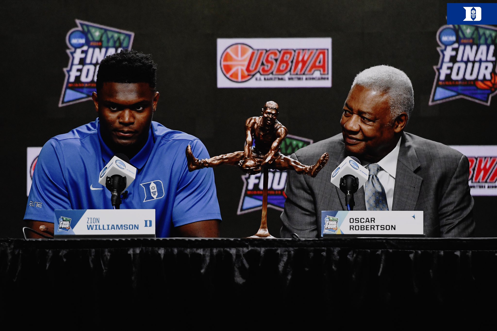 Duke Basketball on Twitter "Z got the NPOY sweep today ️ 🧹 Associated