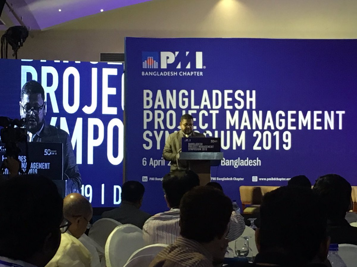 rubaiyatrafat's tweet photo. Joining the #pmibdsym19 #pmi50 organised by @PMInstitute #bangladesh chapter. 120+ certified #PMI are leading the country - #pmibd president https://t.co/KKhYLZUKFW