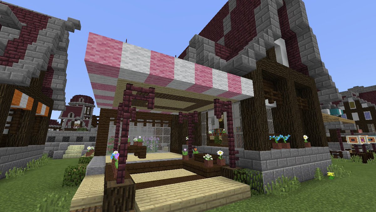 ট ইট র くぽりぽクラフト マイクラと言ったら花屋ですね Minecraft マイクラ花屋