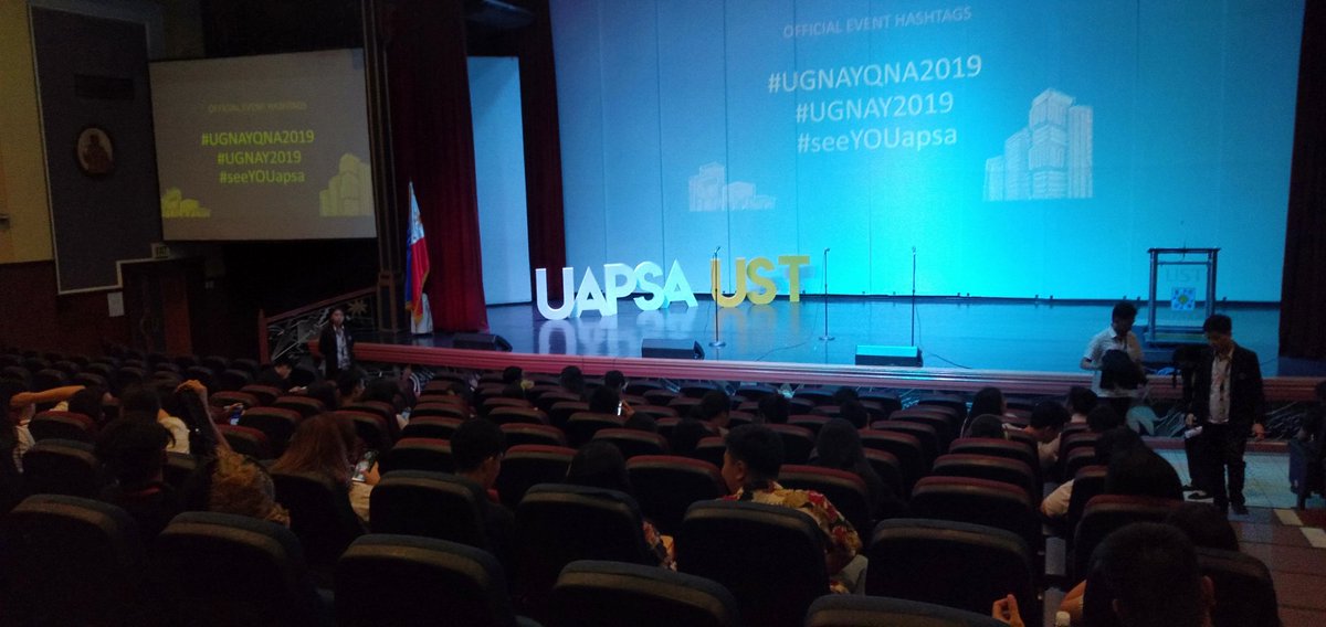 uapsaust's tweet photo. #UAPSANow :
Retweet and like this tweet for live updates π Stay tuned!
#UGNAY2019
#IgnitingAbilities
#SeeYOUapsa https://t.co/XIs8b1vn1U