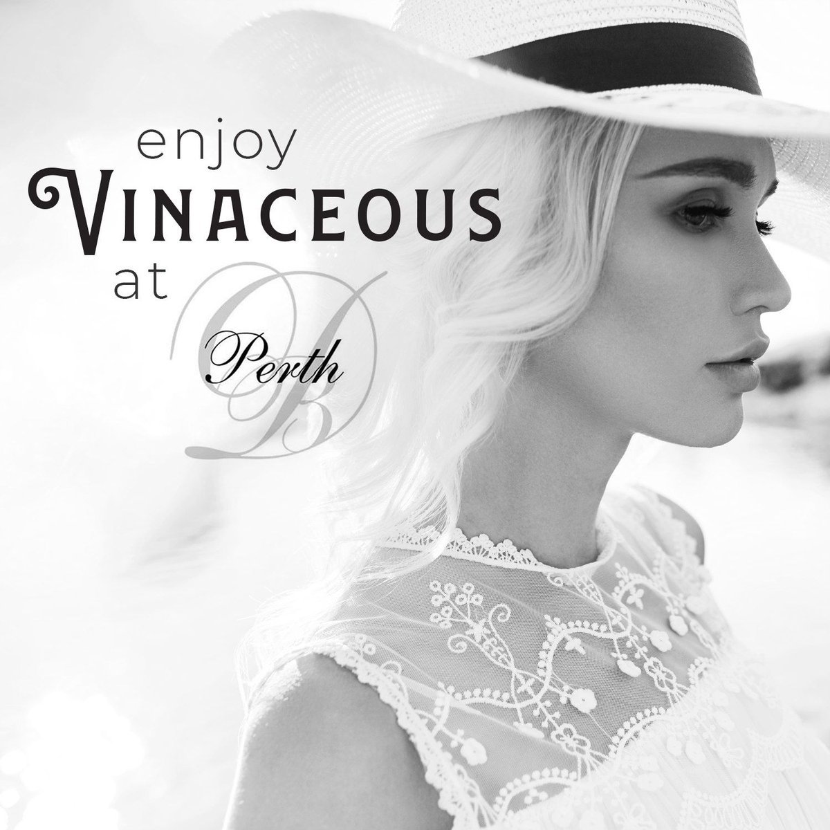 While the location of this evening's Diner en Blanc is a mystery, enjoying a drop of Vinaceous is a certainty. Have a splendid night, Perth.