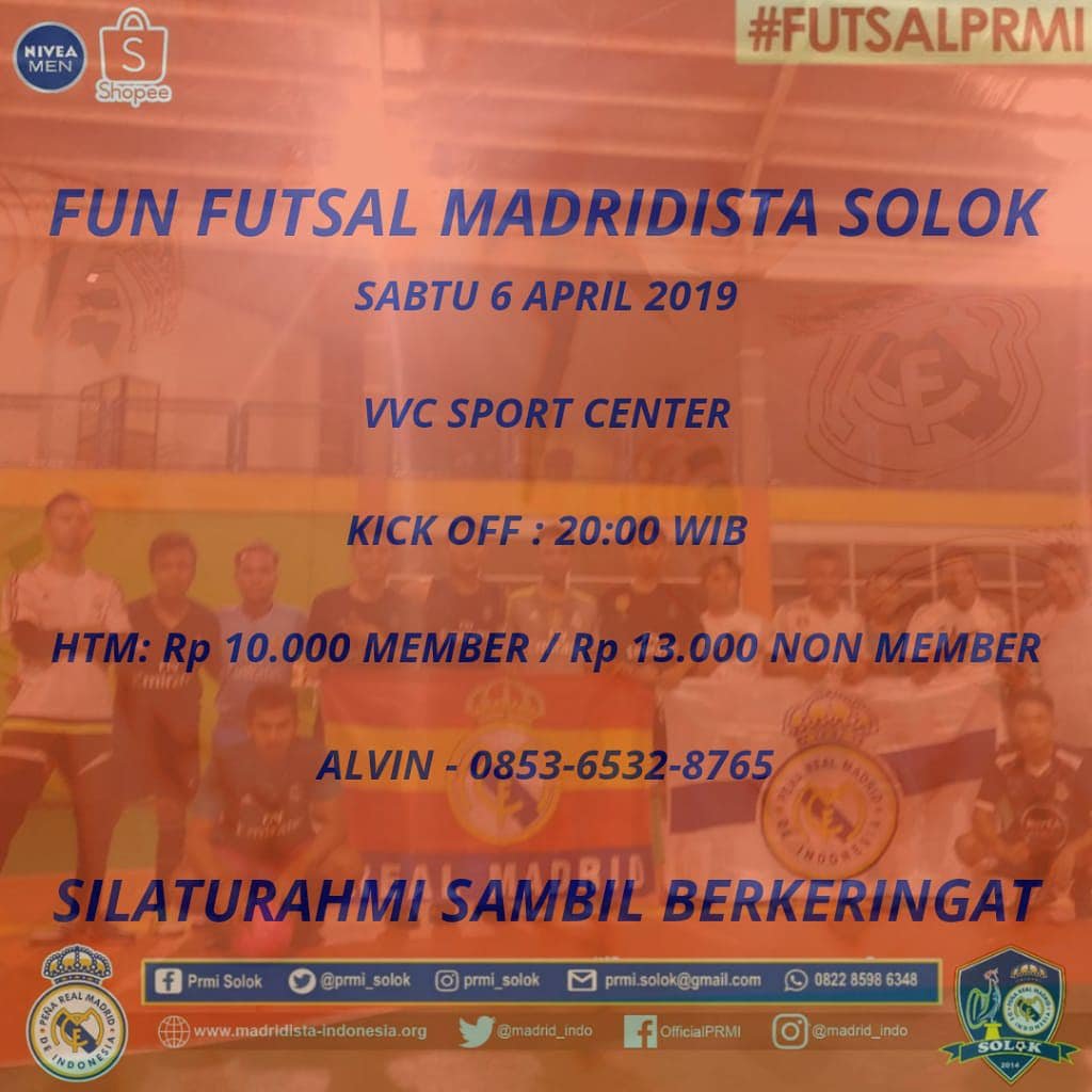 prmi_solok's tweet photo. #NomadPRMI #FunFutsalPRMI SOLOK

Ramaikan Agenda kita Hari ini Mads ❤️

Cc @Madrid_Indo

#HalaMadrid #VamosPRMI #VamosMisol https://t.co/JlJ3dE38Uz