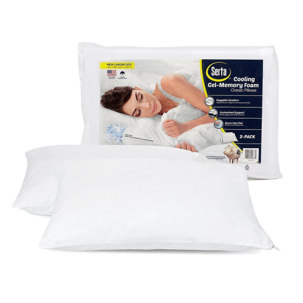 Fat Kid Deals On Twitter 2 Pack Of Top Rated Serta Memory Foam